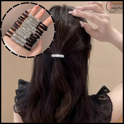 Hair-Bling™ I Élastiques à strass pour cheveux
